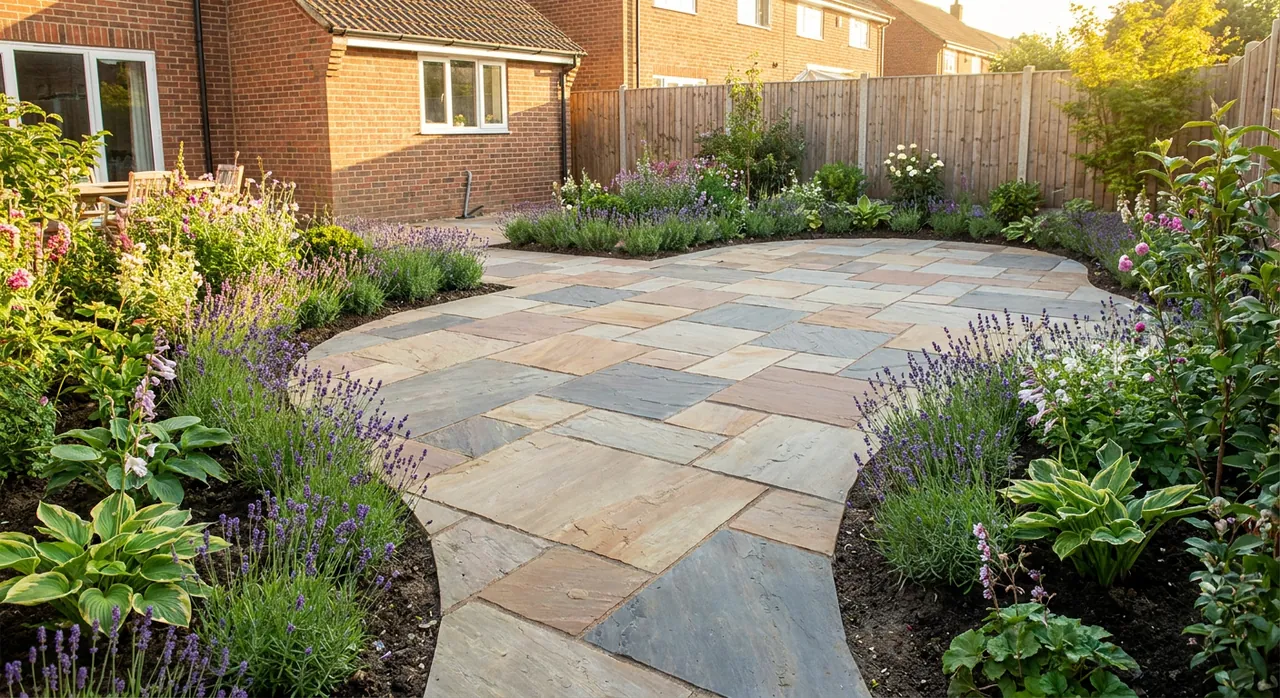Patio installation in Burton upon Trent