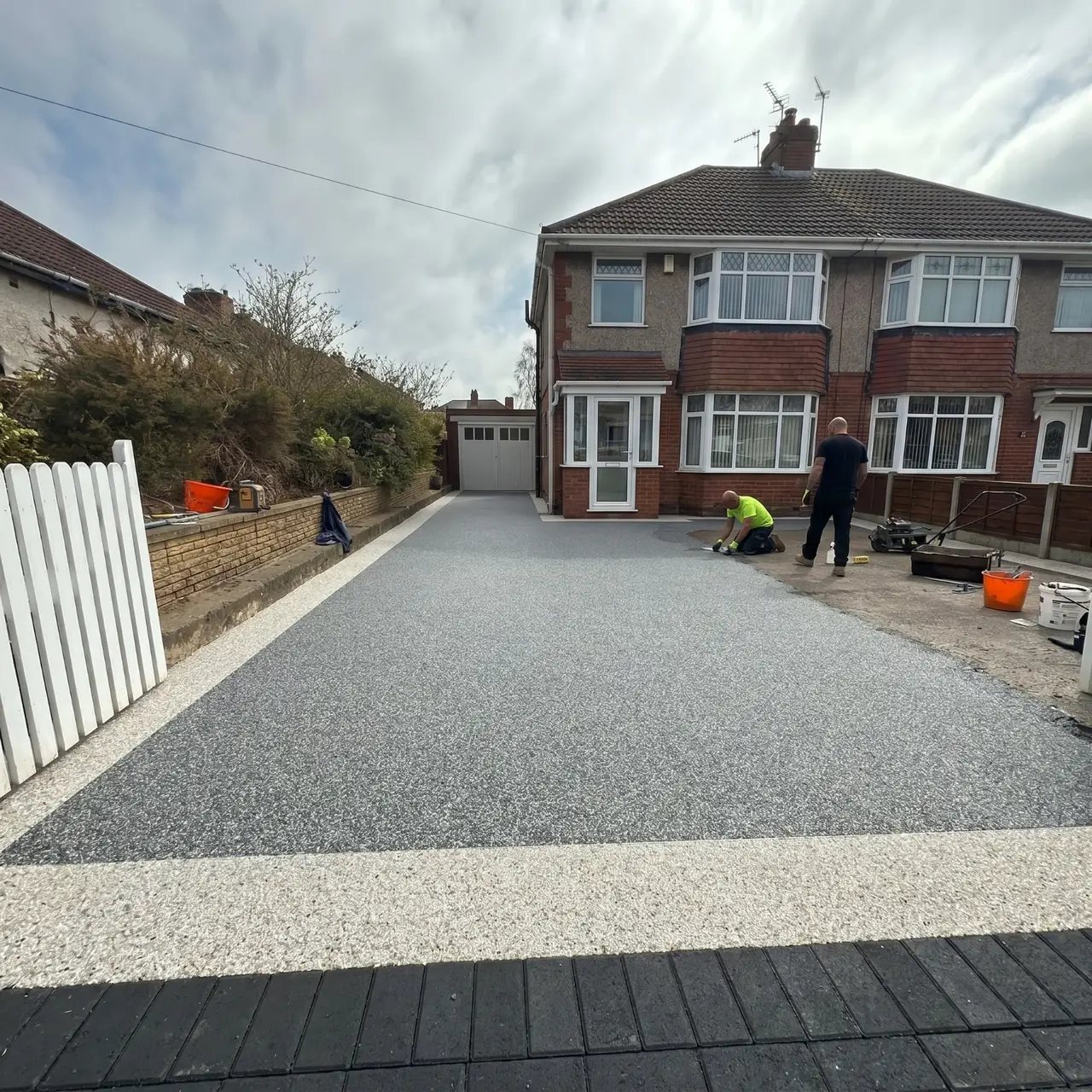 Driveways and landscaping in Uttoxeter