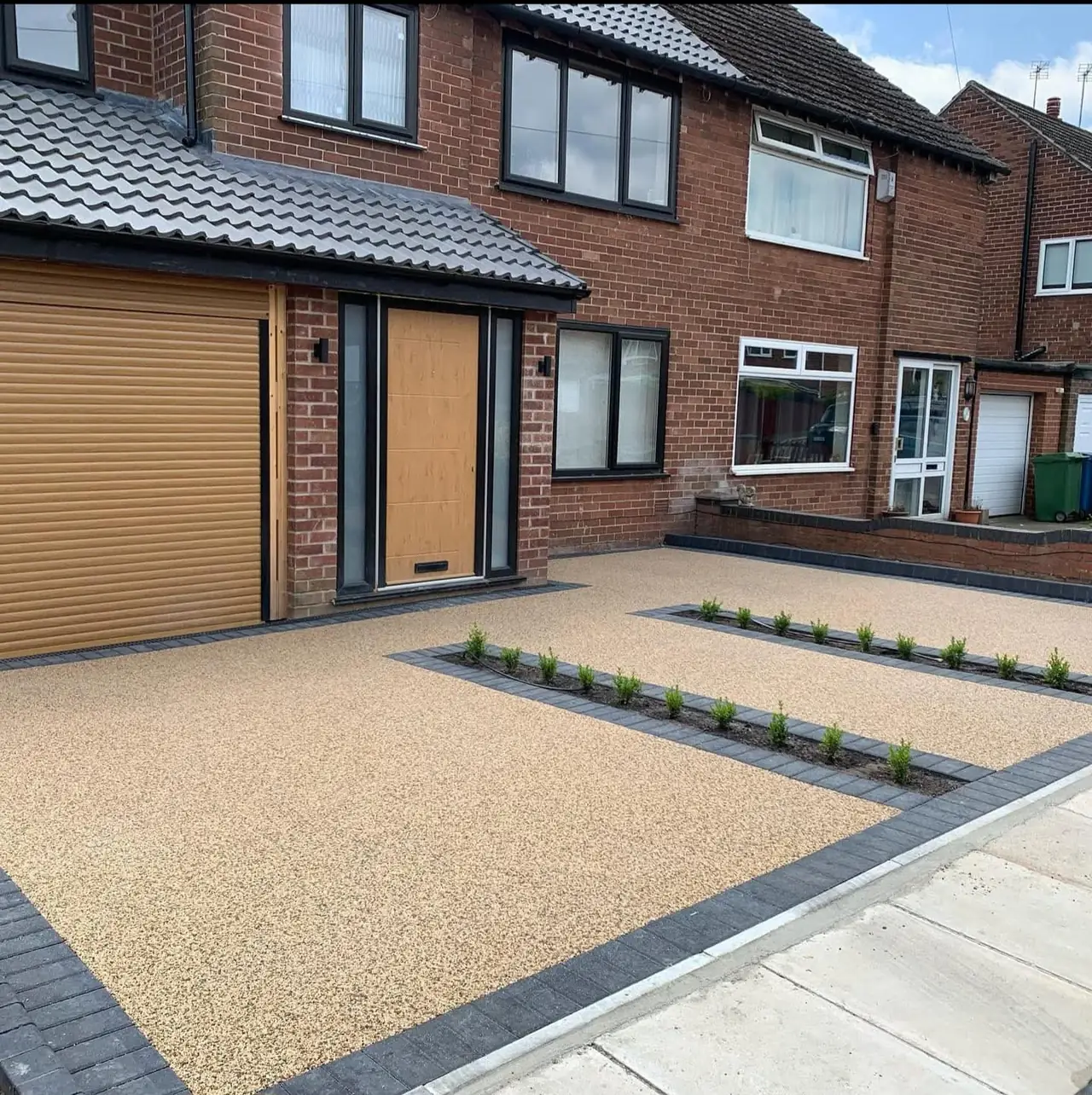 Driveways and landscaping in Stafford