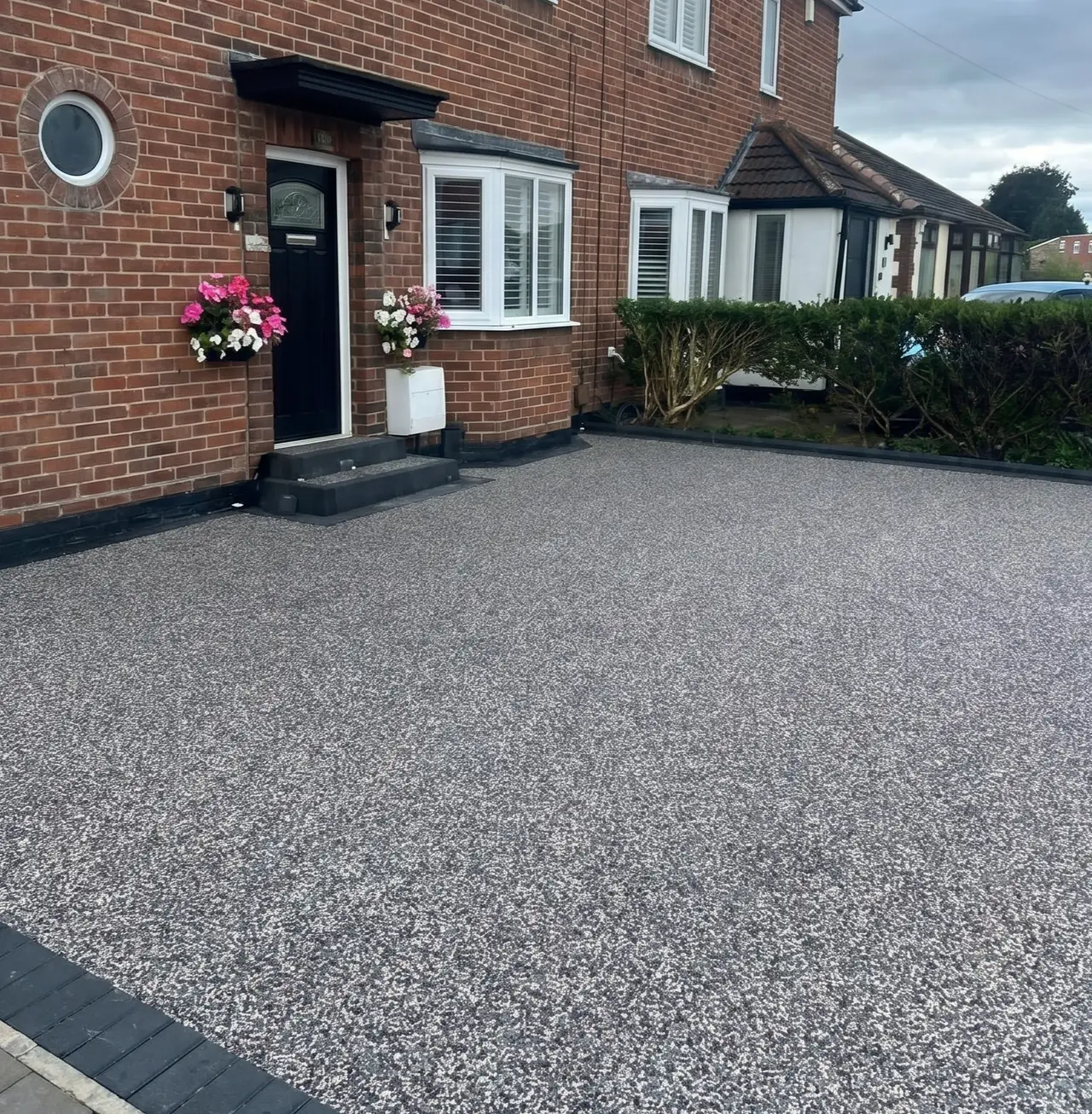 Driveway and landscaping project in Burton upon Trent